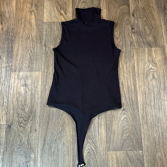 Bodysuit Tank Top Turtleneck - Picture 1 of 3
